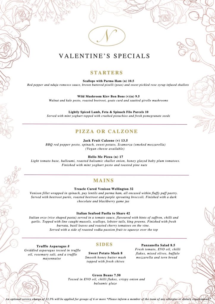 Valentines Specials